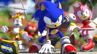 Sonic Saves Everyone like Quicksilver or Sonic Movie | MEGA X Sonic Prime animation style