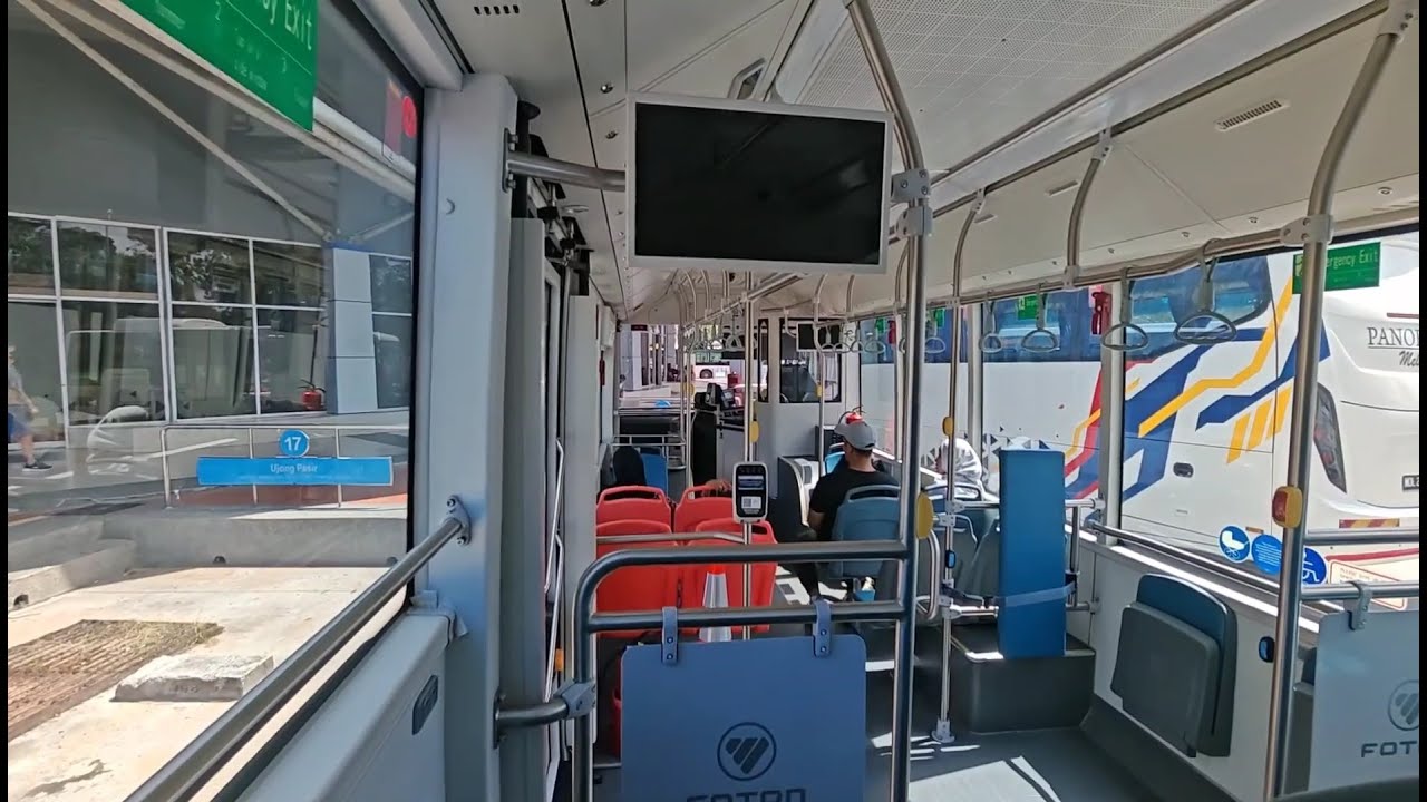 Bus Ride | Causeway Link Foton C10 | JWT3071 | BAS.MY Melaka F100