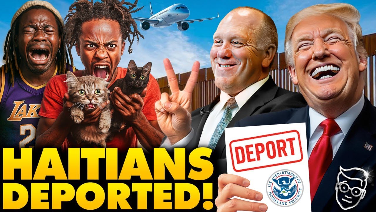 Trump DEPORTS 500K Haitian Illegals Let In by Biden — Eating Dogs and Cats!? Libs Lose Their MINDS 🤣