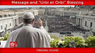 March 31 2024 Message and “Urbi et Orbi” Blessing  Pope Francis
