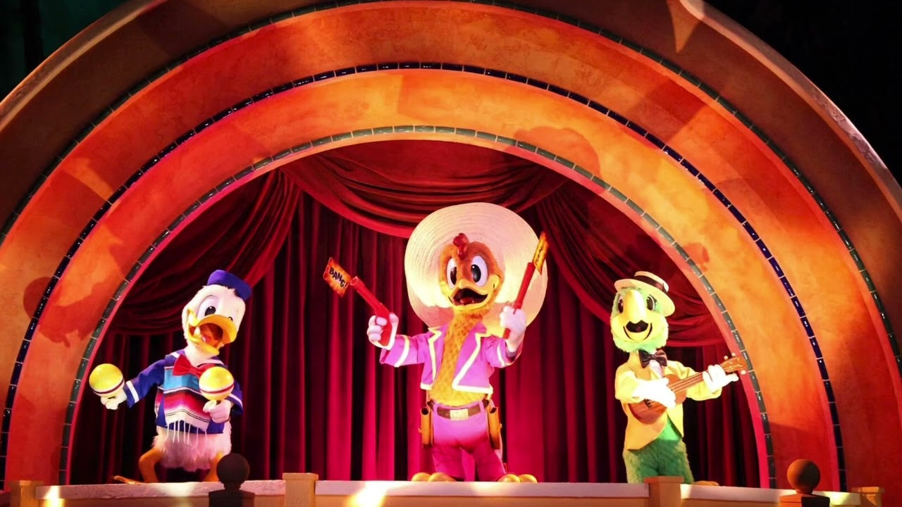 Grand Fiesta Tour - The Three Caballeros Theme Loop!