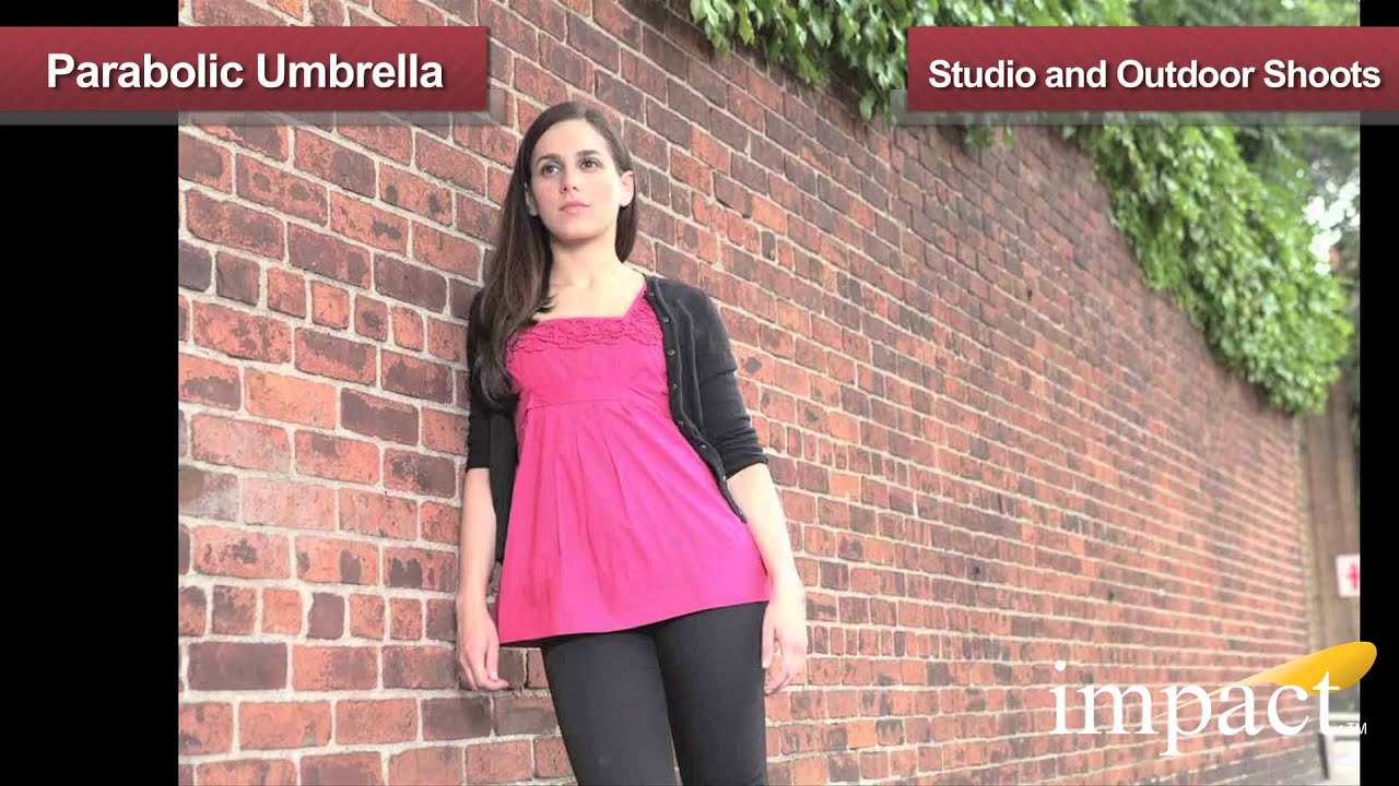 Impact 7' Parabolic Umbrellas - Lightweight, Portable Light Modifier