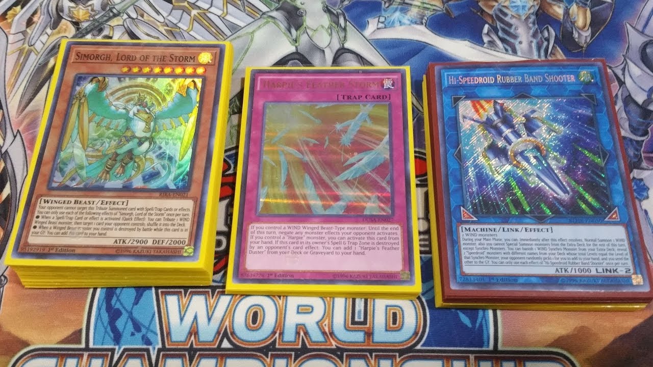 Simorgh Deck Profile Yugioh 2019 New Support New Banlist Rising Rampage