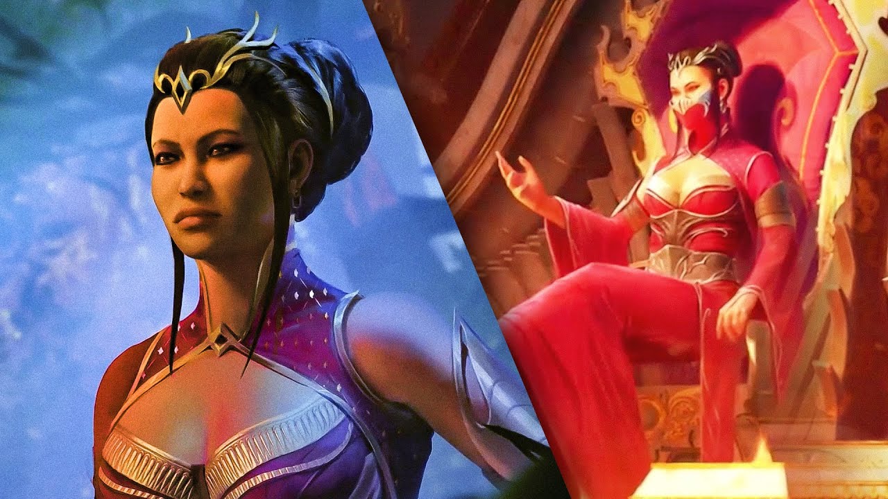Mileena becomes Empress - Mortal Kombat 1 Character Ending - YouTube