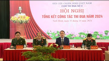 Cụm thi đua số 4 Hội Cựu chiến binh Việt Nam tổng kết công tác thi đua năm 2024