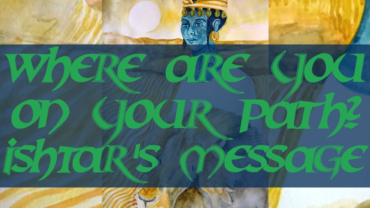 Ishtar's Message - Where Are You On Your Path? Ogham Sticks