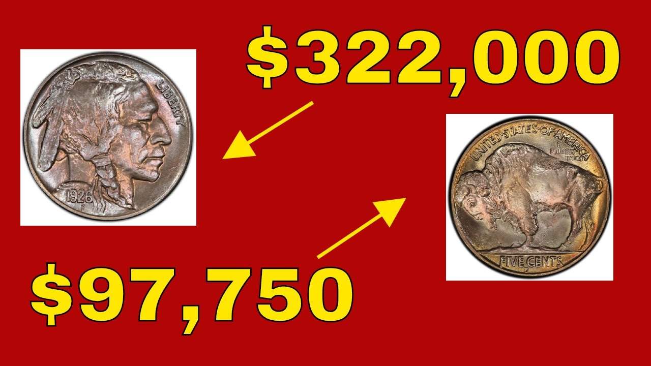 TOP 5 RARE BUFFALO NICKELS WORTH MONEY! VALUABLE NICKELS TO LOOK FOR!! 