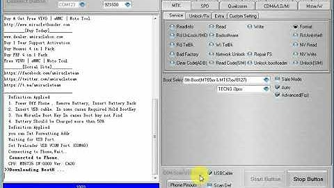 Tecno i5 Frp Reset with Miracle box