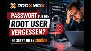 Proxmox VE password lost and boot problems