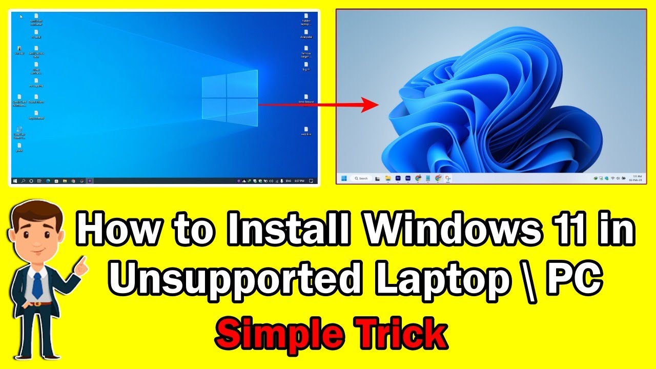 How To Install Windows 11 In Unsupported Laptop PC I3 7th Generation how-to-install-windows-11-in-unsupported-laptop-pc-i3-7th-generation