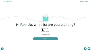 How to Create a Gift List on MyRegistry.com | Step by Step Guide
