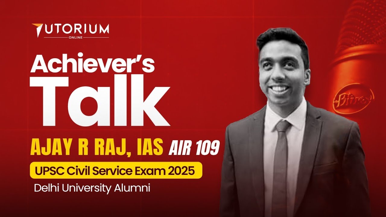 Achievers Talk - How the Right Institution Shapes Your Future | Ajay R ...