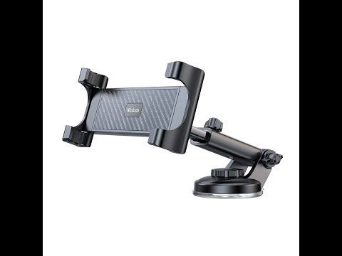 Автомобільний тримач для планшетів і смартфонів (4,7-12,9") Mcdodo з присоском і телескопічною ніжкою, видео 1
