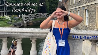 Cambridge summer student! Vlog day | Ioannas Vlogs | July 2023 | Oxford summer courses |