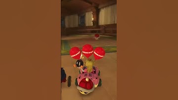 When Triple Red Shells Fools You (In Battle Mode)… | Mario Kart 8 Deluxe #shorts