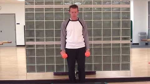 How to do a Step Up to Balance Curl to Press