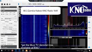 Zambia KNC Radio on 90.3 and 90.7 via MS screenshot 3