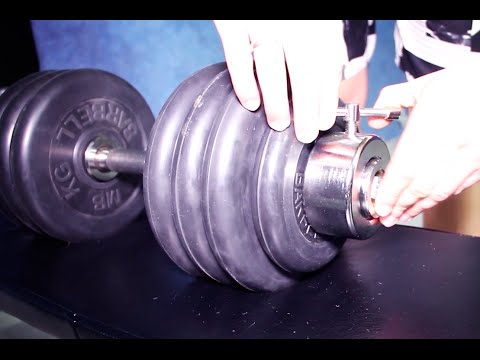 Гантели разборные со стопорными замками Barbell