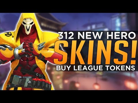 Overwatch: 312+ NEW Skins Coming! - BUY New League Tokens!