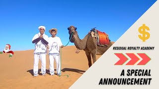 🎄🎁 A Very Special Christmas Announcement from The Residual Royalty Academy | The Sahara Desert 🎄🎁 by Residual Royalty Academy 228 views 1 year ago 1 minute, 14 seconds
