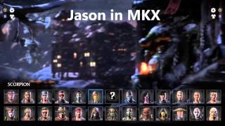 Jason Glitch in MKX characters select screen screenshot 4