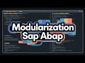 Modularization in SAP ABAP Explained in 1 Minute ⚡ | Subroutines, Includes & Function Modules |