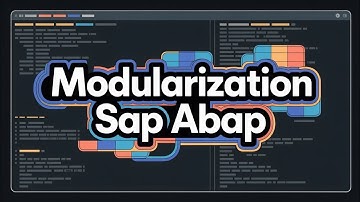 Modularization in SAP ABAP Explained in 1 Minute ⚡ | Subroutines, Includes & Function Modules | 