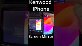 Head Unit Screen Mirror *Kenwood & iPhone* ^^^Full Length Above ^^^ #shorts #viralshorts #audio Head Unit Screen Mirror *Kenwood & iPhone* ^^^Full Length Above ^^^ #shorts #viralshorts #audio