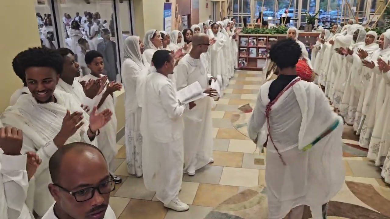 የዲያቆን ተዋህዶ በለጠ እና የወ/ሮ መክሊት አንዱ አለም የሰርግ ስነ ስርአት