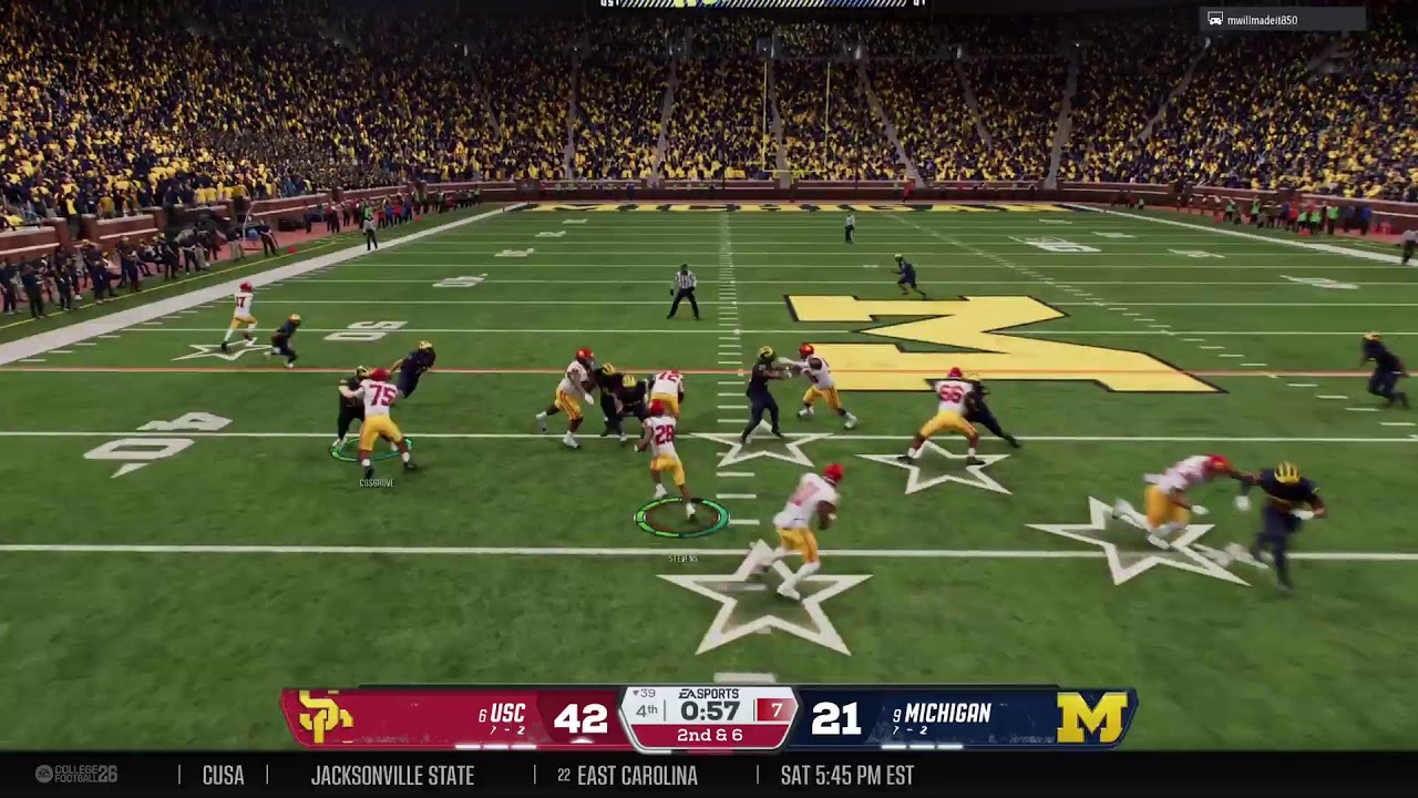 Season 6 Week 12 vs Michigan - LND CFB