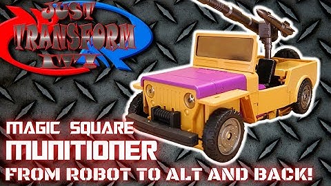 JUST TRANSFORM IT!: Magic Square Munitioner (MP Swindle)