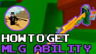 HOW TO GET MLG BADGE ABILITY! | Ability Wars