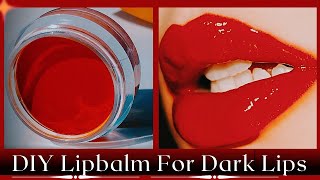 घर पर बनाएं Pink Lips के लिए Natural Lip Balm 👄 | Beetroot Lipbalm for dry &amp; Pigmented Lips 🔥 .