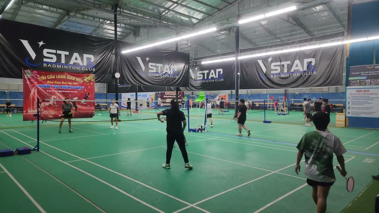 1401 - đôi nữ [CLVK ]🤾‍♂️ Điệp / Water🏸 Lý / Thu  - HAPTHY Badminton - Sân Cầu lông Vstar