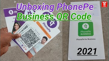 Unboxing PhonePe Business QR Code in Hindi By Titanic Technical 2021