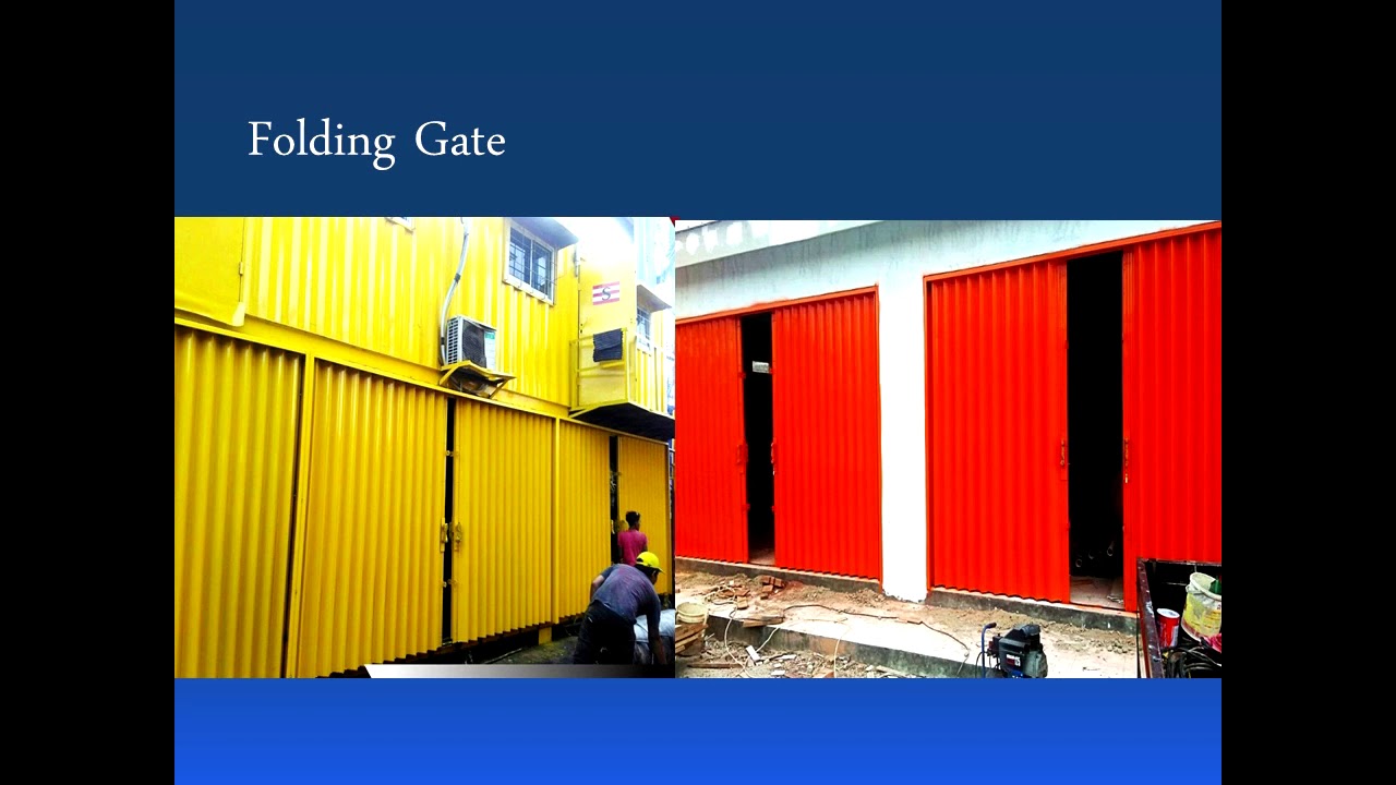 FOLDING GATE CENGKARENG JAKARTA BARAT TLP 082211828759 YouTube