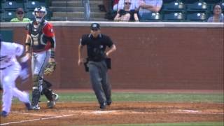 Dodgers Prospect Yasiel Puig Doubles 4/16/2013