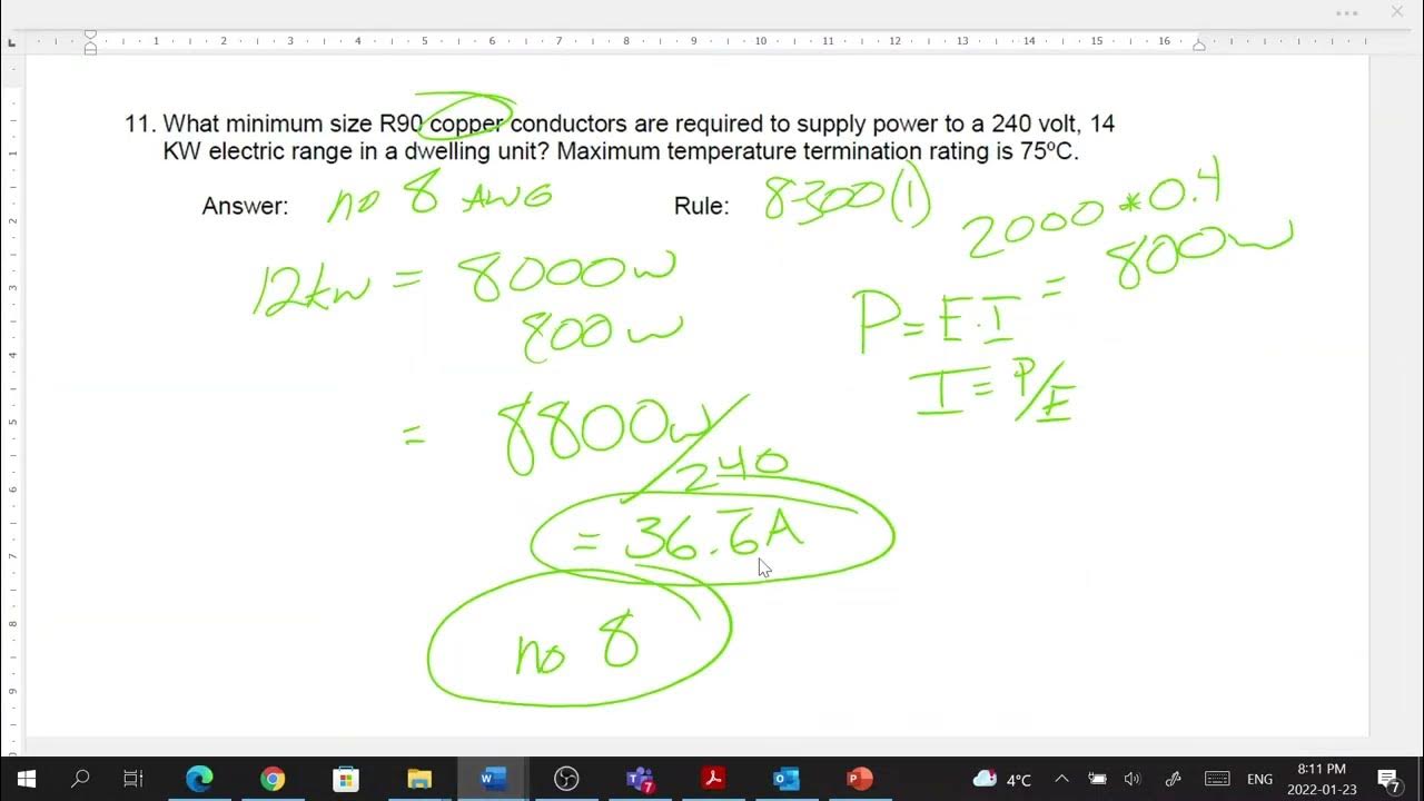 Box Fill Calculations YouTube
