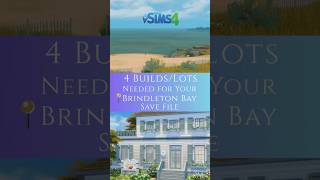 Must have Brindleton Bay Builds/Lots for your Save File! Free on my Patreon #ts4 #thesims4 #thesims4