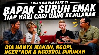 KETERLALUAN❗️BAPAK ONGKANG-ONGKANG  KAKI, EMAK DISURUH CARI UANG SETIAP HARI DIJALANAN❗️