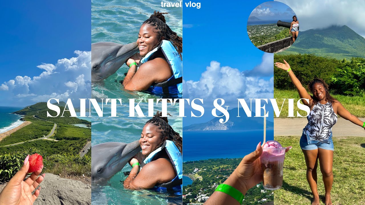 Видеоблог о путешествии на Сент-Китс и Невис! 🇰🇳 Плавание с дельфинами, полный тур по острову, пл...