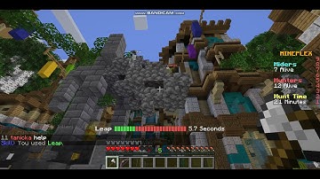 Minecraft block hunt on mine plex (no sound)