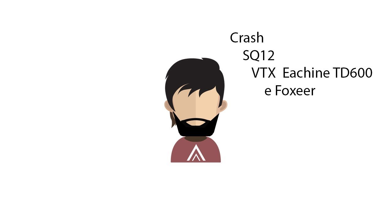 Crash drone con SQ12 Eachine TD600