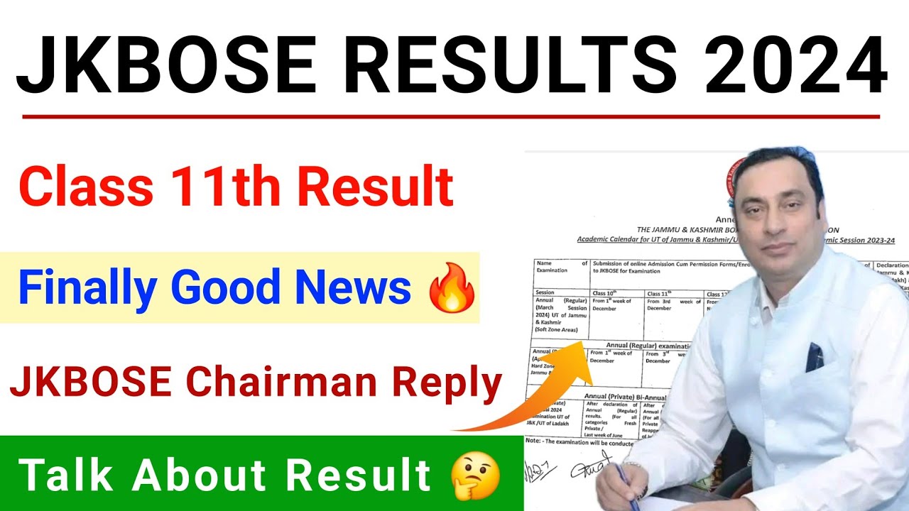 jkbose results 2024|jkbose class 11th result 2024|jkbose class 11th result kab ayega|
