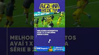 Melhores momentos: Avaí 1 x 2 Criciúma - Série B 2026