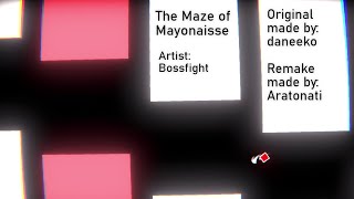 The Maze of Mayonnaise (remake) | Bossfight (Project Arrhythmia level made by Aratonati)