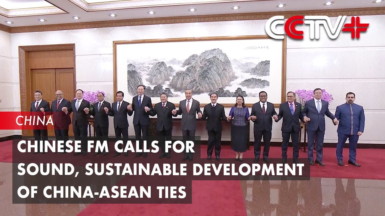 Chinese FM Calls for Sound, Sustainable Development of China-ASEAN Ties ...