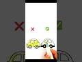 Green with yellow color car 🚕😍😍😍 #drawing #coloringchallenge #art #shortsvideo #subscribe #relaxing