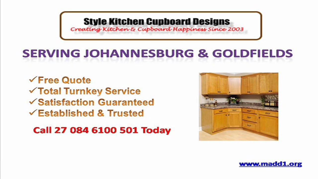 Kitchen Cupboards & Kitchen Designs Johannesburg Welkom http//www