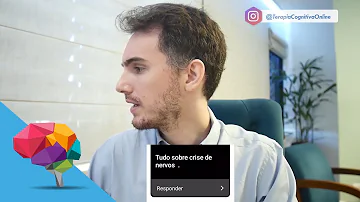 Quais são os sintomas de uma crise nervosa?